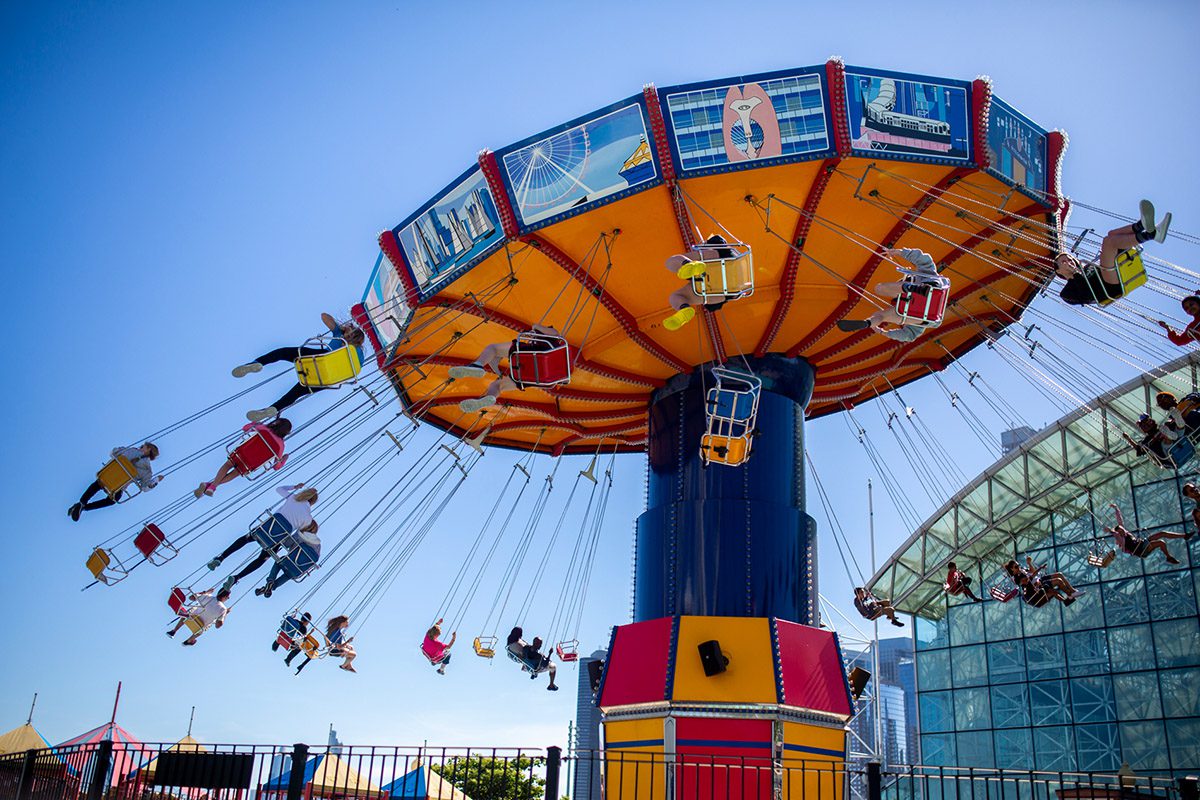 carnival rides drop