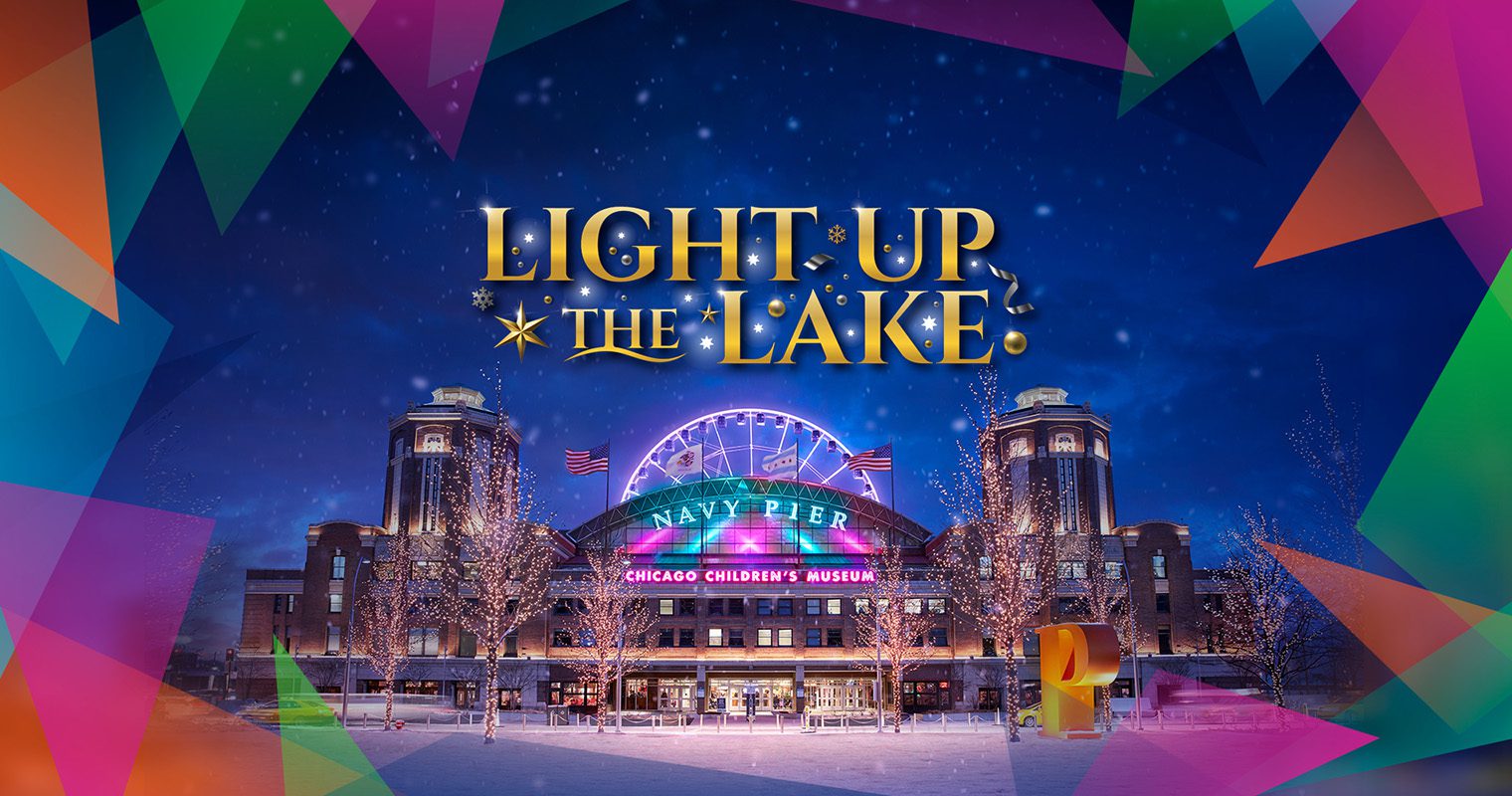 Navy Pier to Launch Light Up the Lake, an Indoor Holiday Light-sculpture Experience