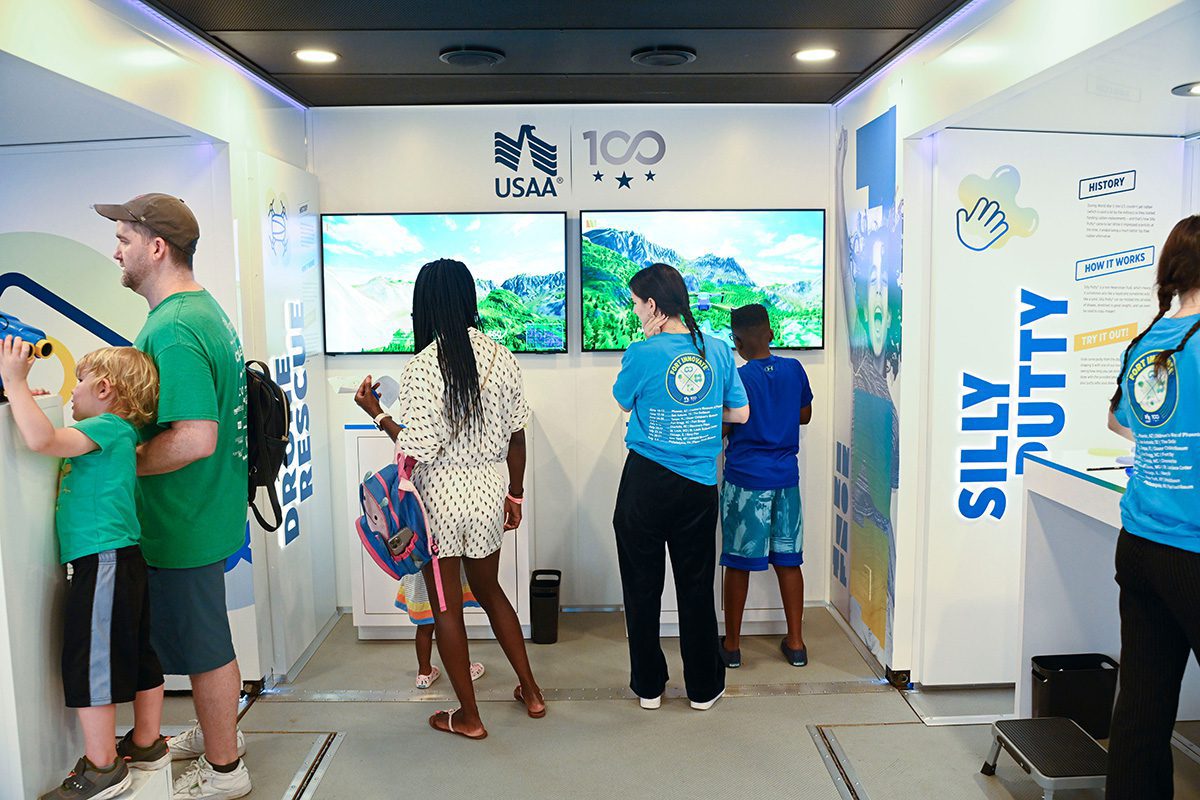 Navy Pier Celebrates USAA’s 100 Years of Innovation With a Traveling Interactive Lab, Fort Innovate™
