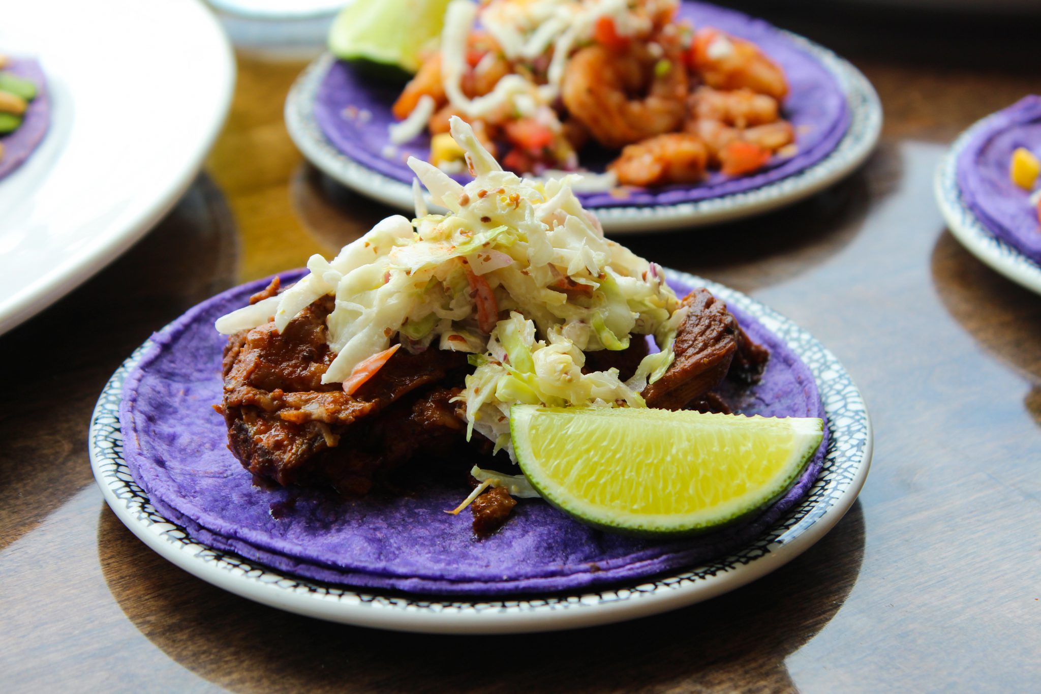 Chicago Restaurant Week - BBQ Rib Thai Shrimp Tacos