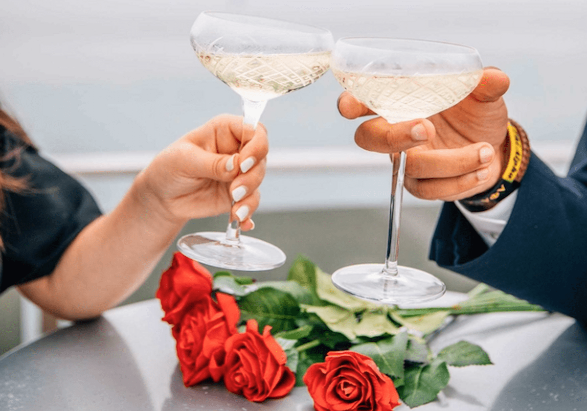 Valentine’s Day Signature Dinner Cruise on Lake Michigan - Drinks