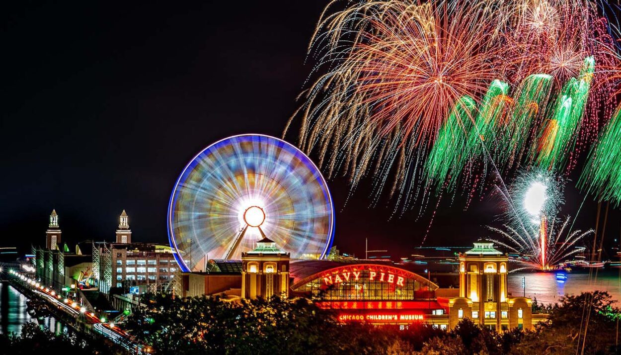 Fireworks Navy Pier