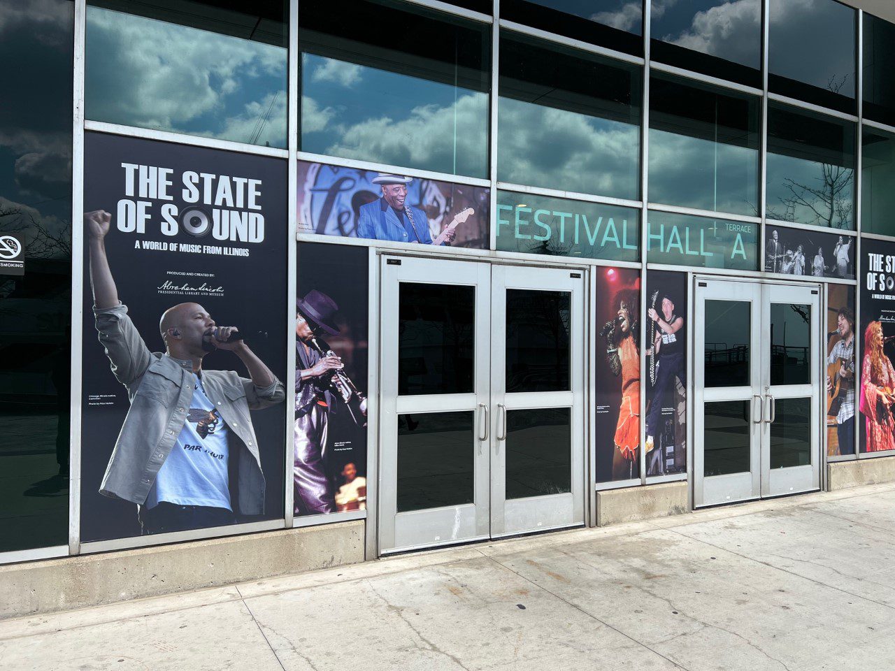 Window Coverings Promoting The State of Sound at Navy Pier