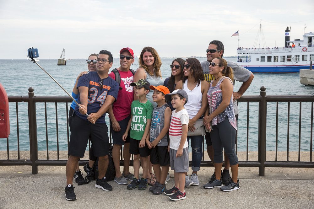 Group Selfie at Navy Pier