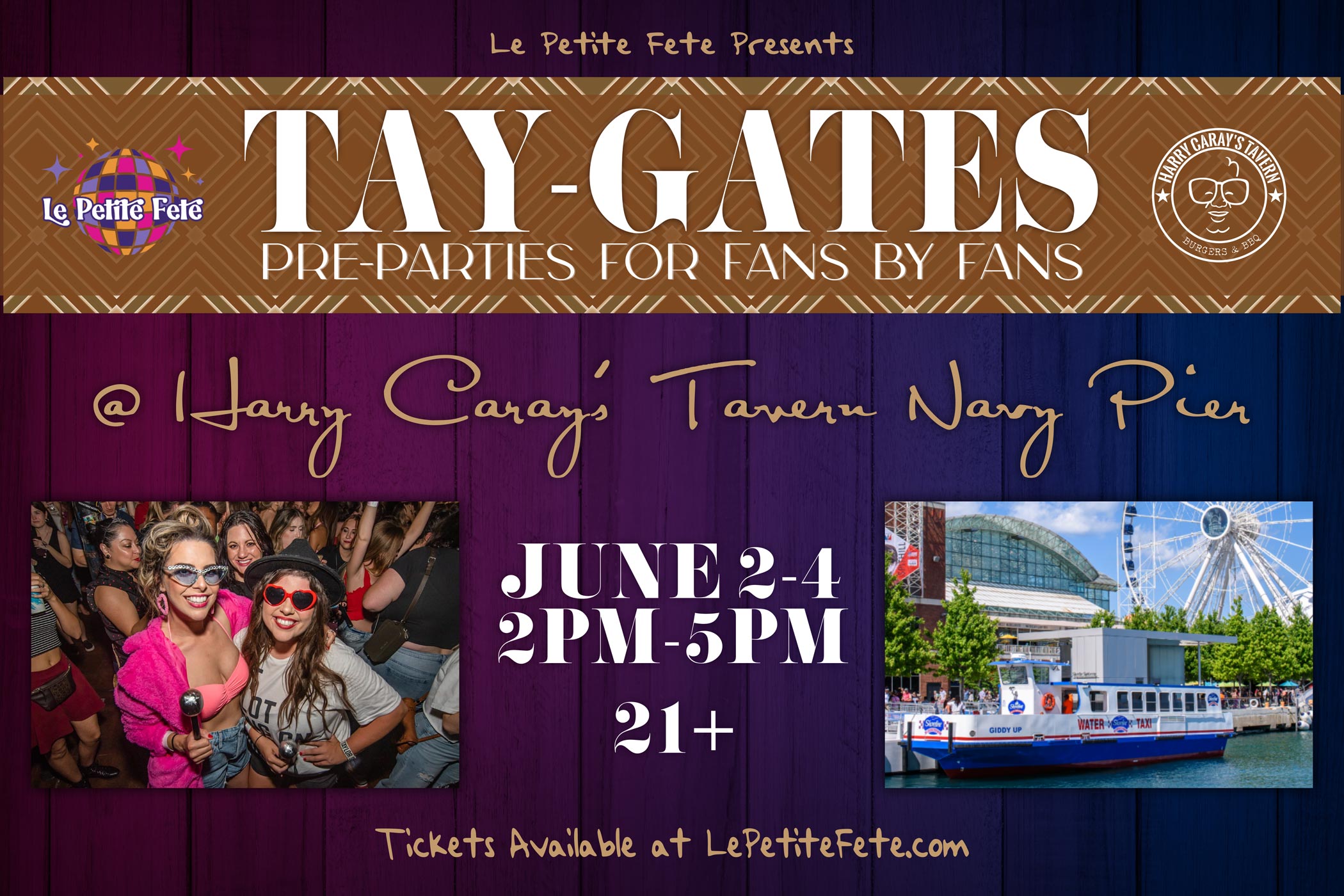 Tay Gates - Pre-Parties Tickets