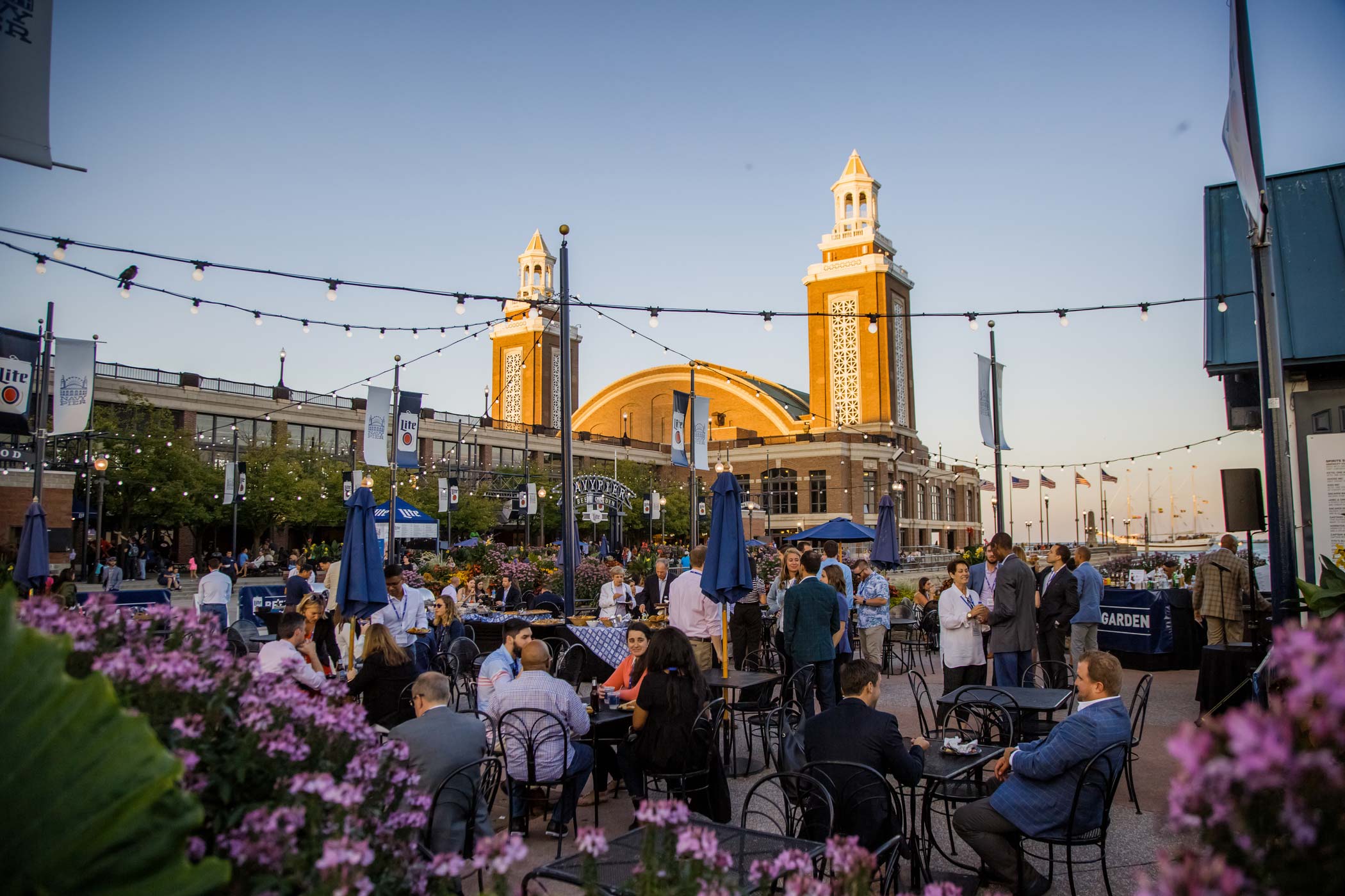 Navy Pier Compass Rose