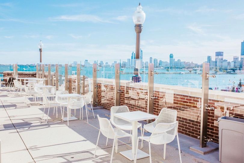 Outdoor Deck at Offshore Rooftop at Navy Pier