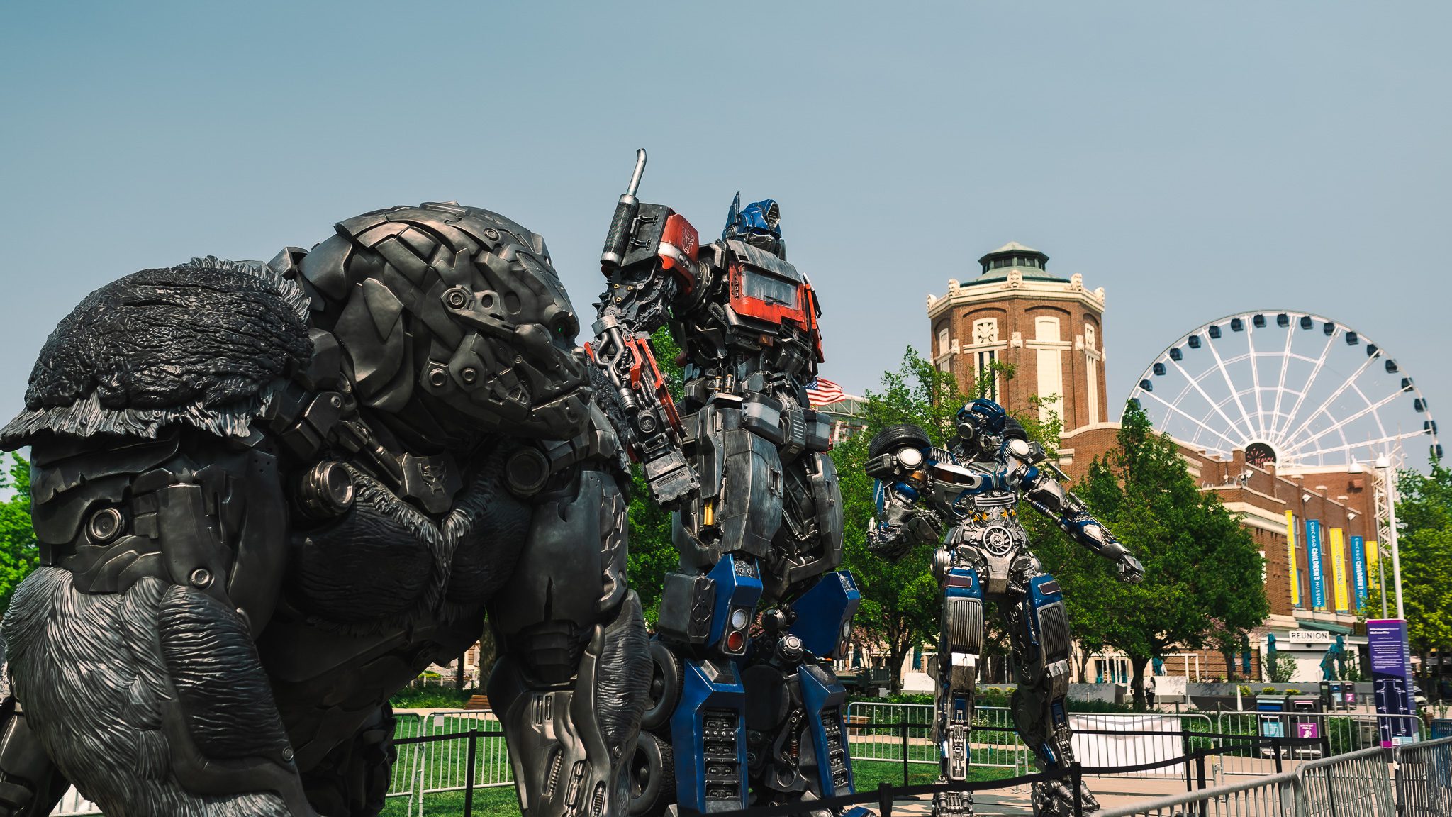 TRANSFORMERS: RISE OF THE BEASTS Statue Tour
