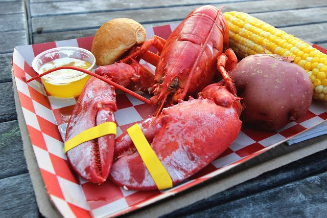 Meal for Lobster Fest at Navy Pier
