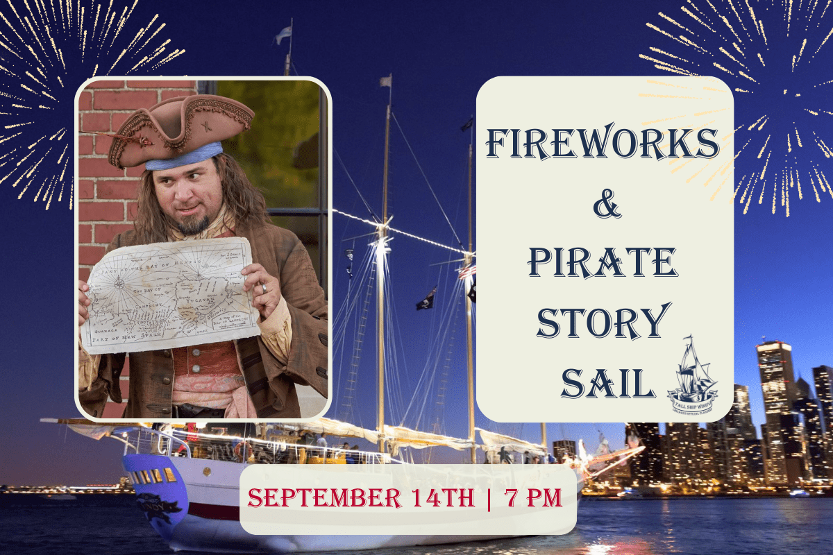 Fireworks & Pirate Story Sail at Navy Pier Graphic