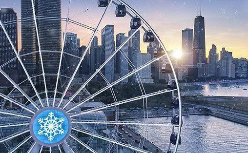 Centennial Wheel at Navy Pier.