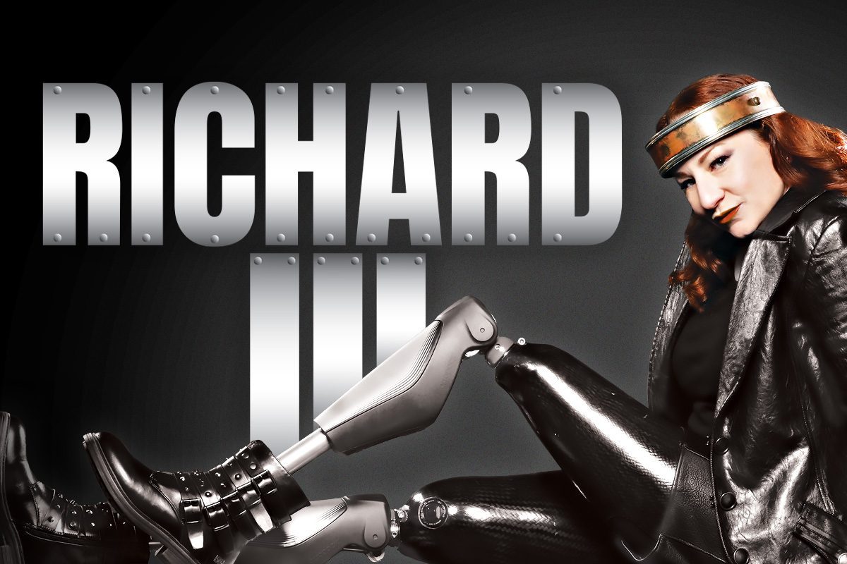 Poster for Richard III at Chicago Shakespeare Theater.