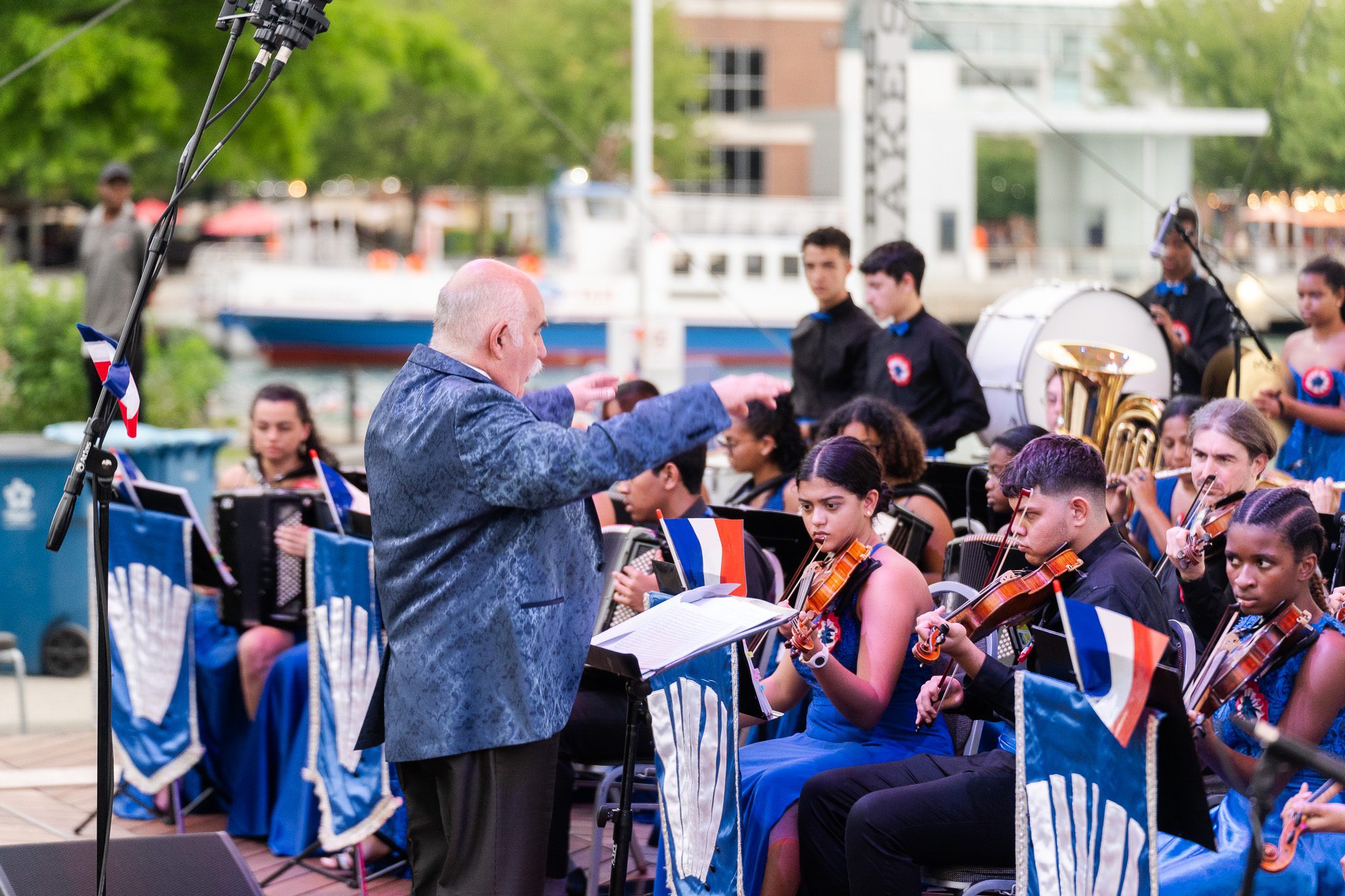 Bastille Day Outdoor Performance Conductor Image