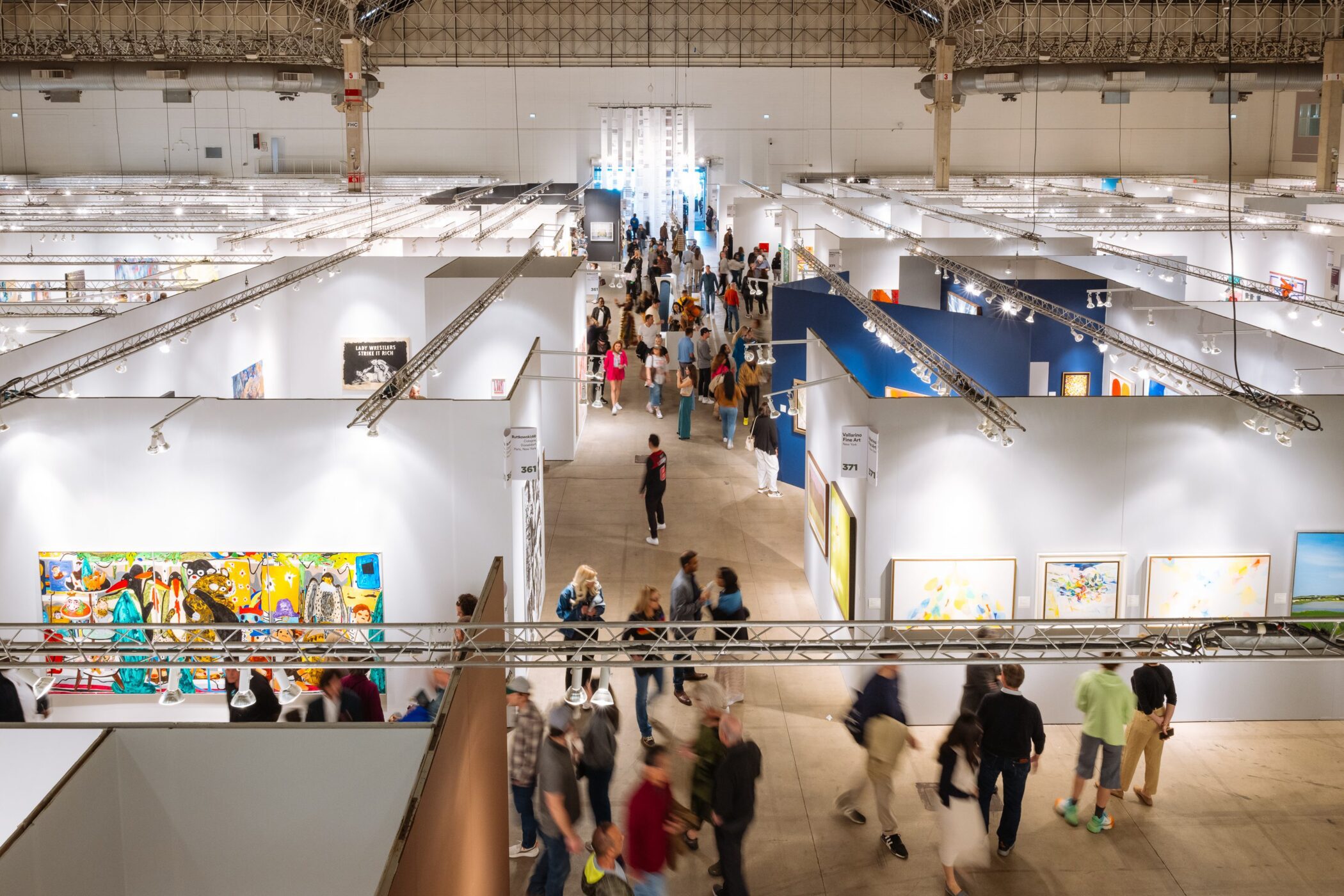 Navy Pier Expo Overhead Photo