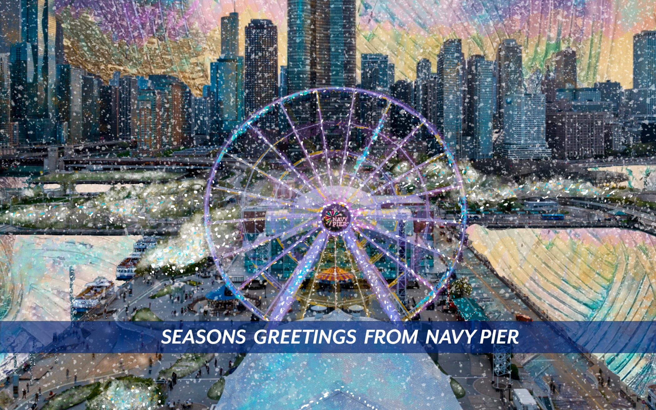 Navy Pier Holiday Card web