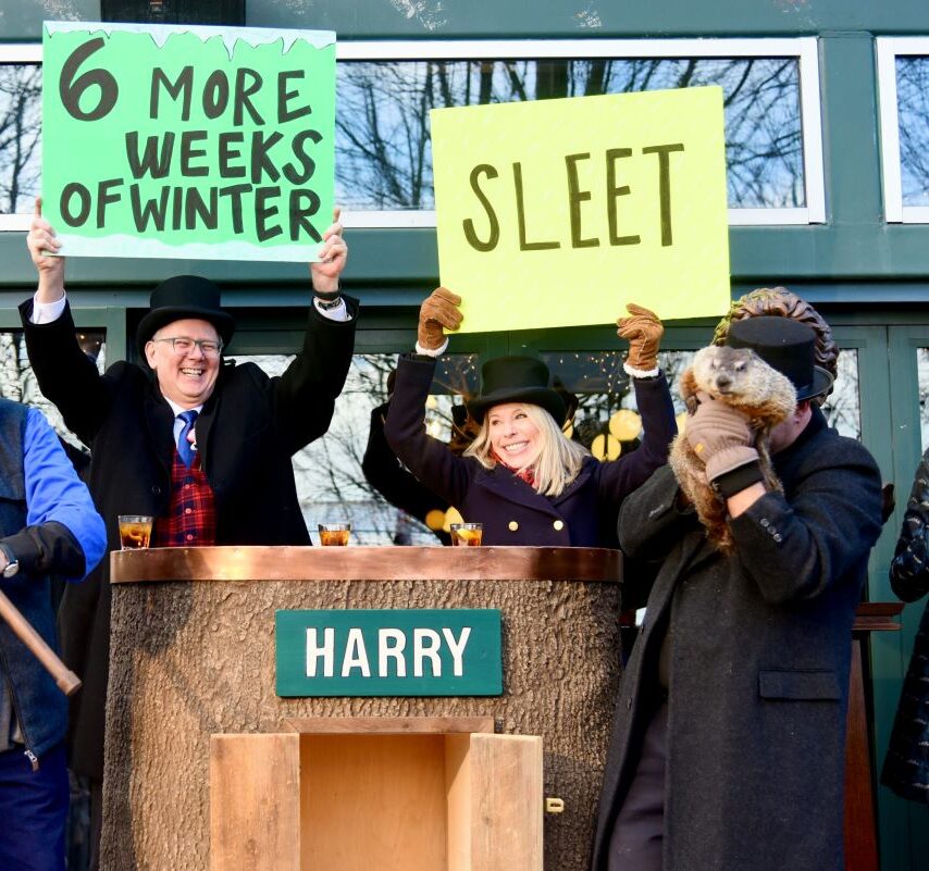Navy Pier Groundhog Day Ceremony 3