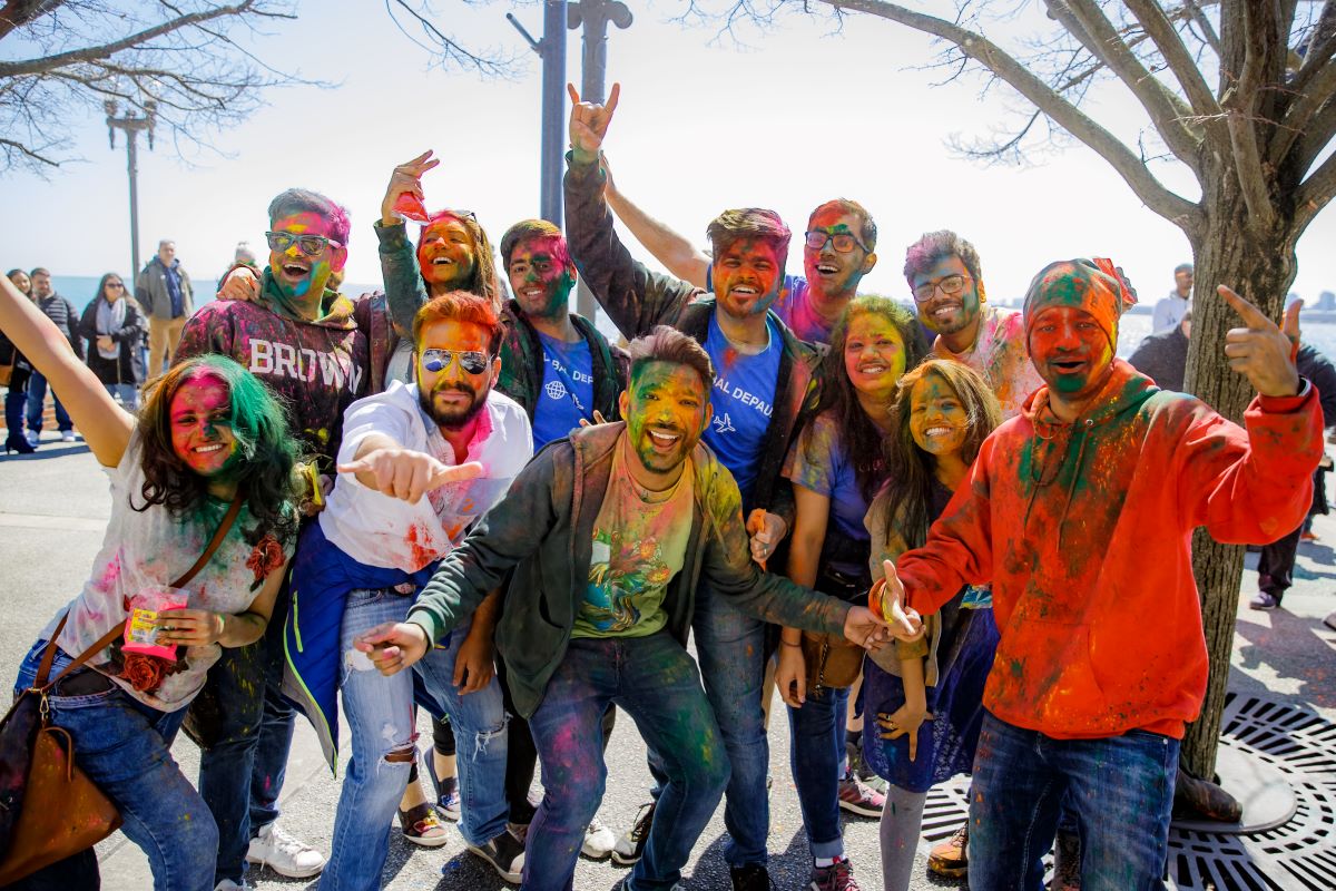 Holi at Navy Pier