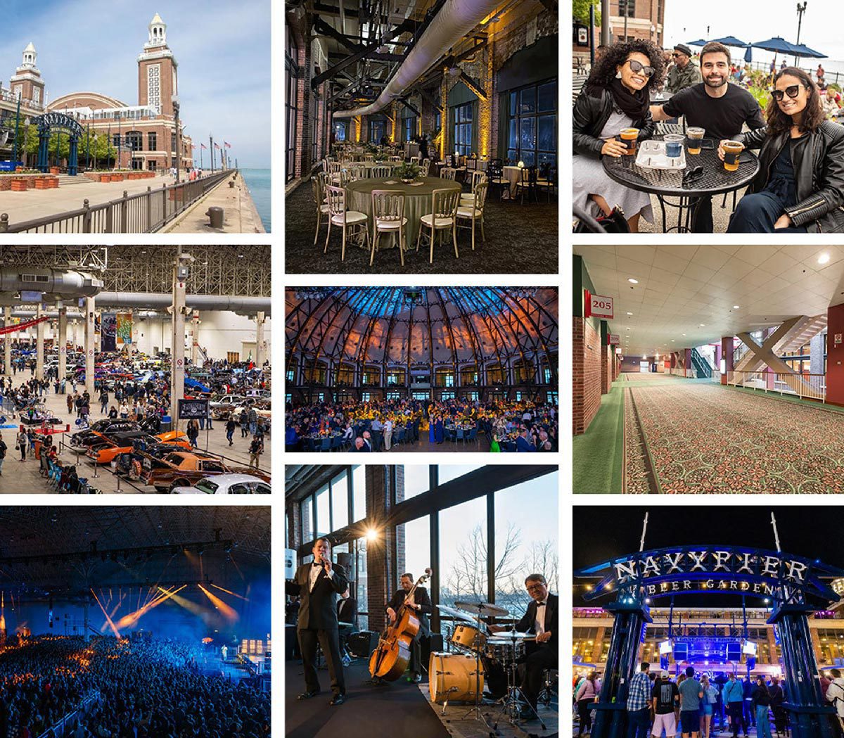 Navy Pier events conventions concerts dining