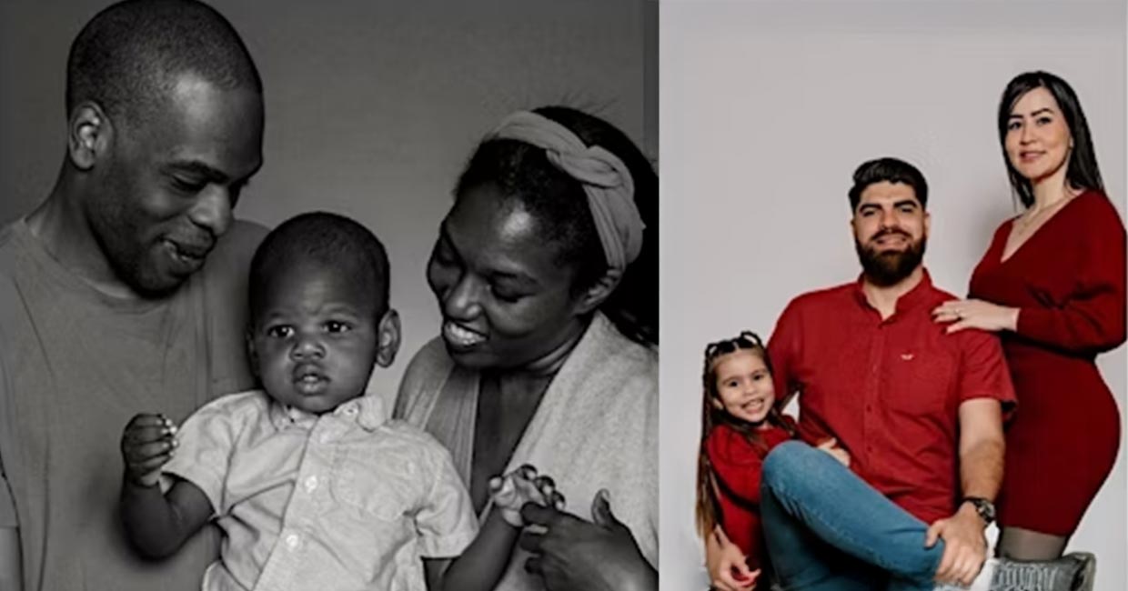 Navy Pier Family Photo Collage Image
