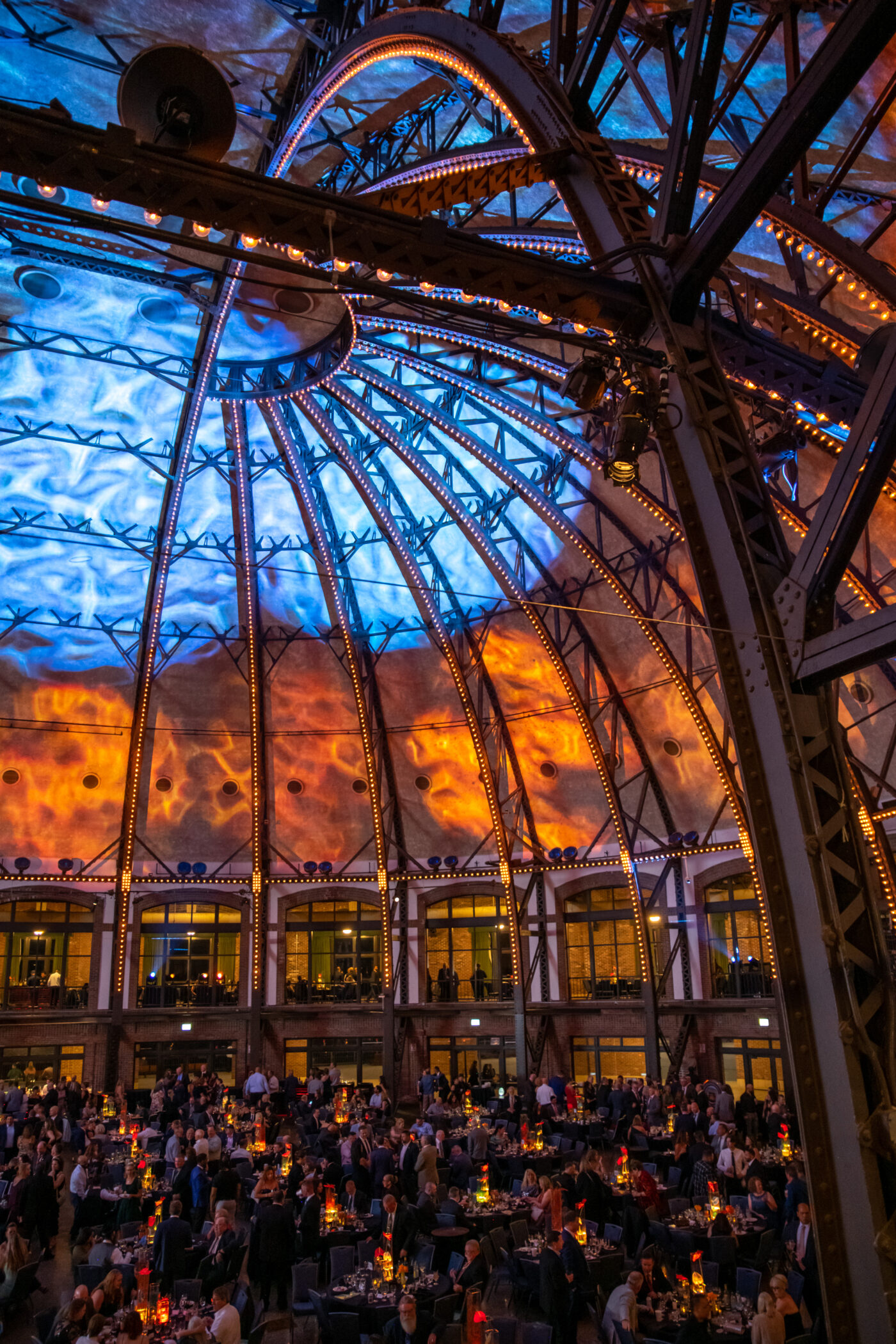 Aon Grand Ballroom ceiling lighting