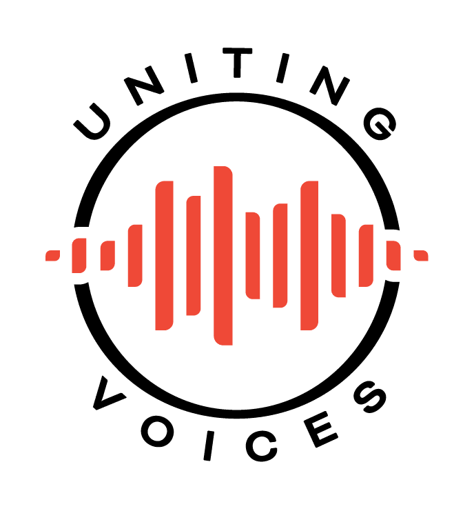 uniting voices logo 2022 Circle 2C Black