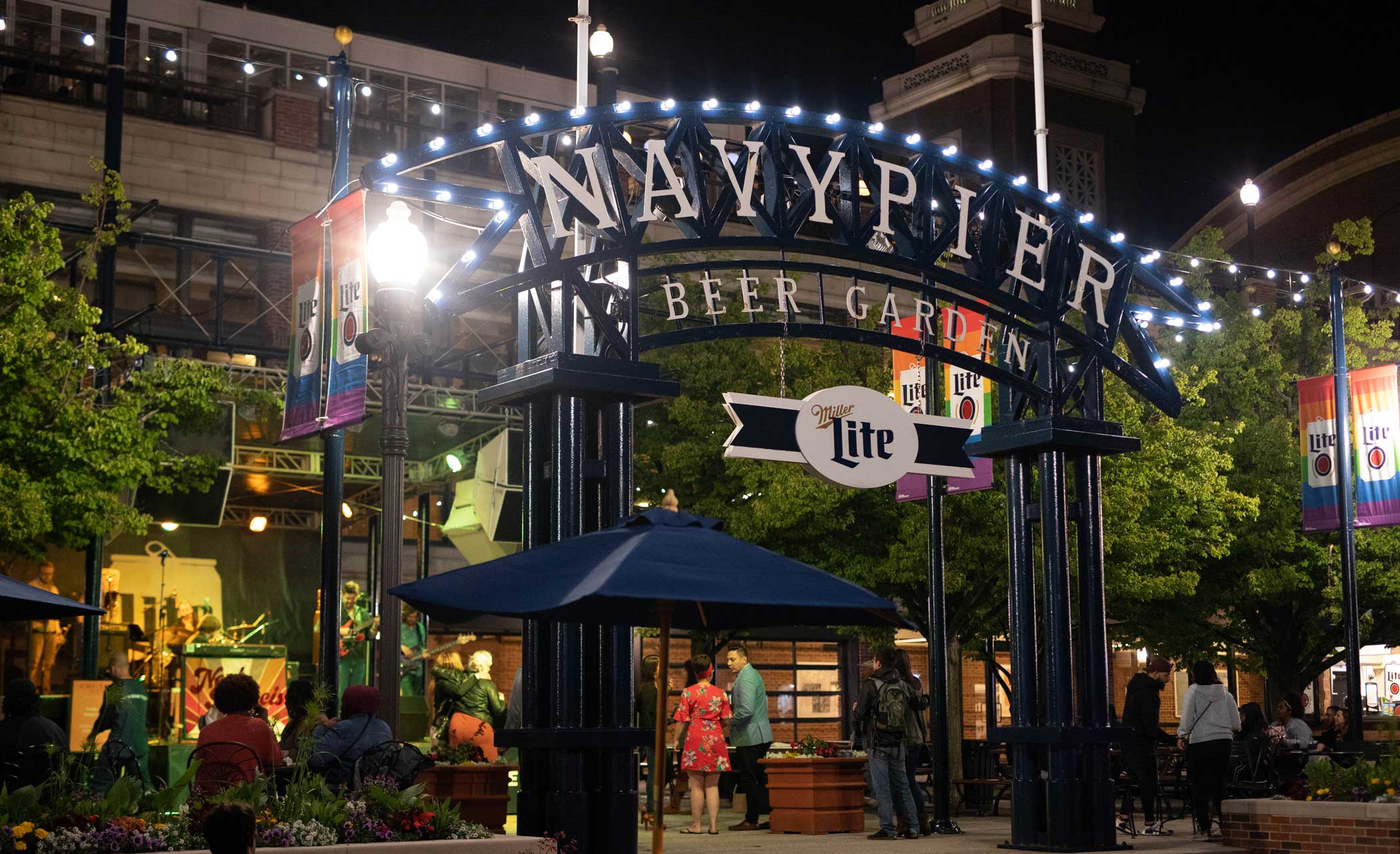 Navy Pier Beer Garden