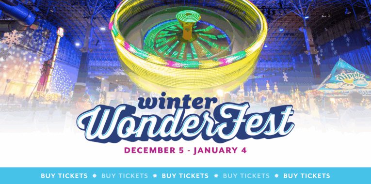Navy Pier Winter WonderFest Banner 2025