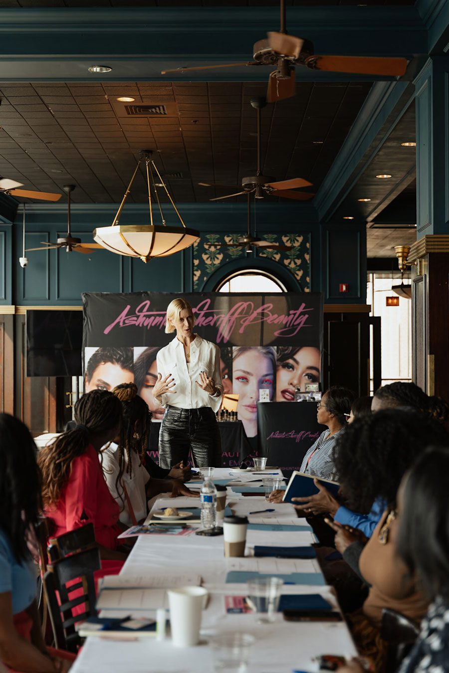 Group photo at Small Business Development Initiatives session at Navy Pier