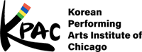 Korean Performing Arts Institute Chicago logo with abbreviated text