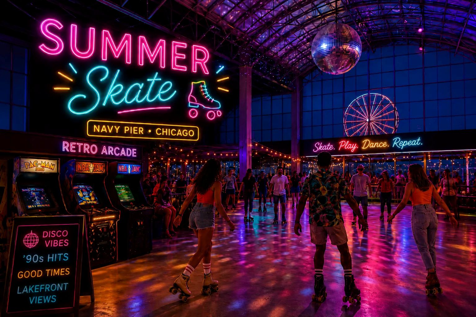 summer skate at navy pier 01