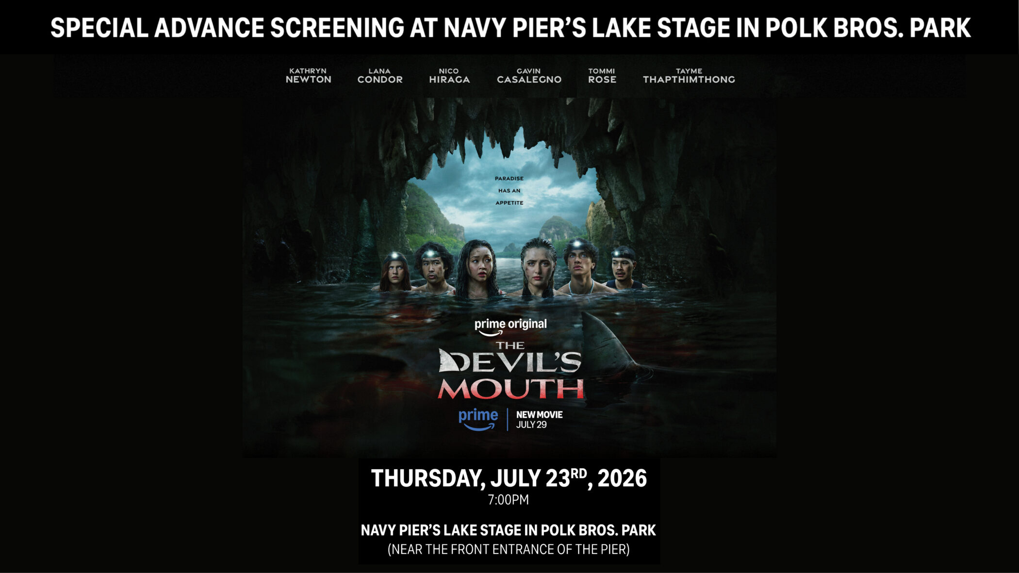 THE DEVIL’S MOUTH Advanced Screening