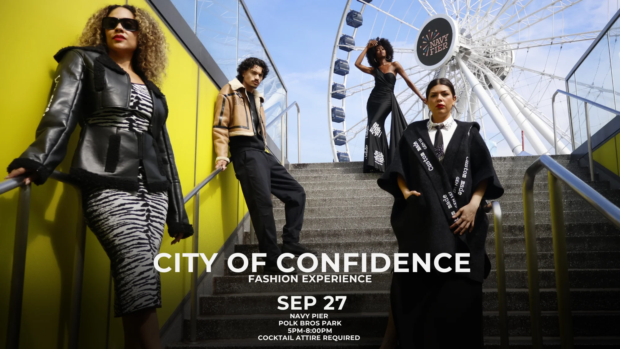 City of Confidence Fashion Experience: Hope in Motion at Navy Pier, Chicago