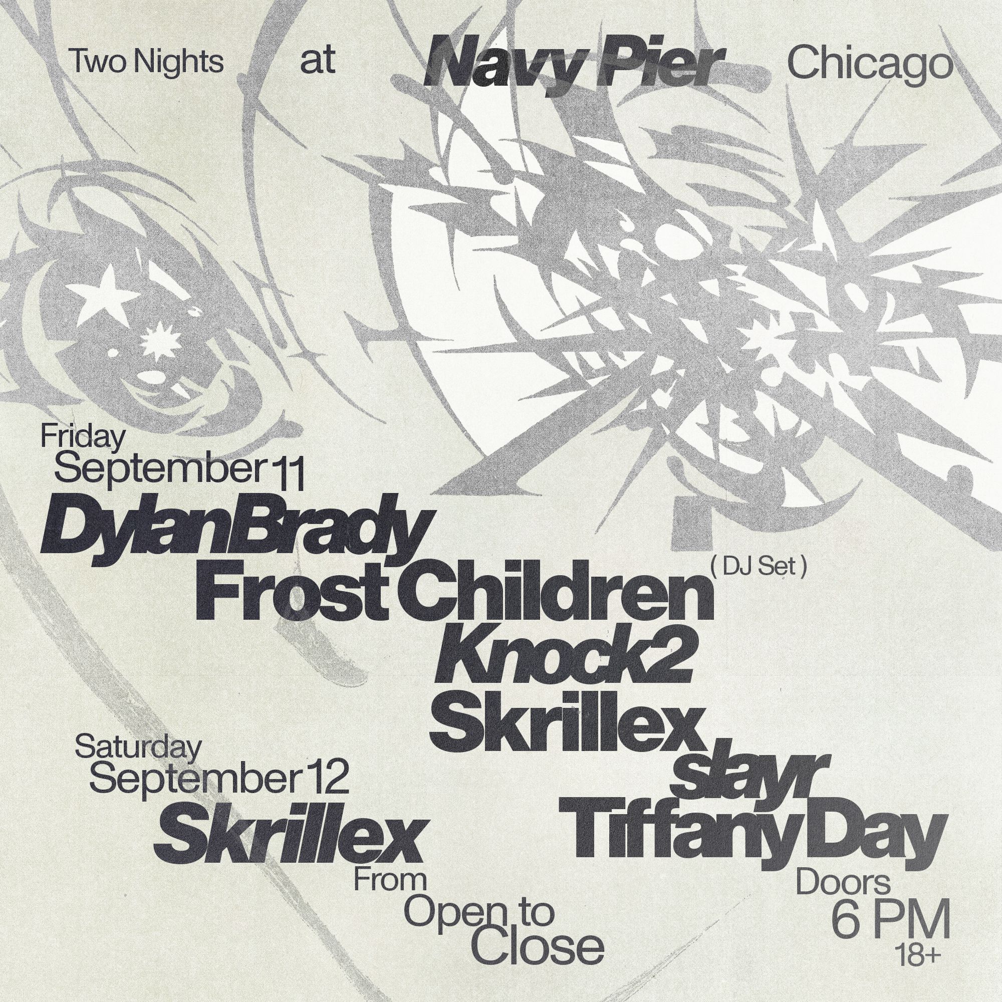 Skrillex NavyPier Dual 1080x1080