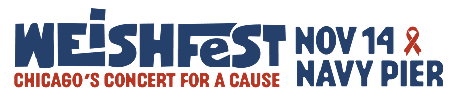 Weishfest Chicago's Concert for a Cause banner for November 14 at Navy Pier